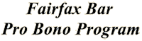 Fairfax Bar Pro Bono Program